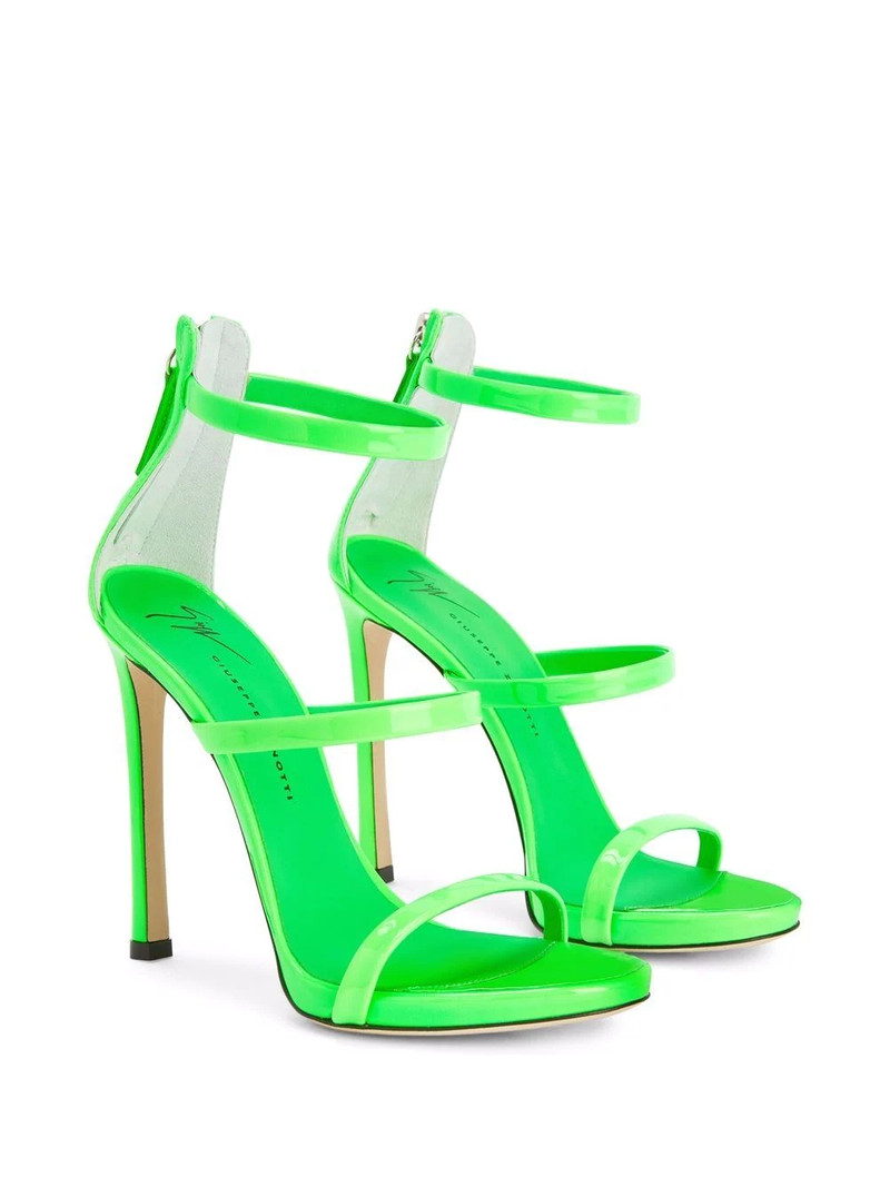 Giuseppe Zanotti Harmony patent leather sandals outlook