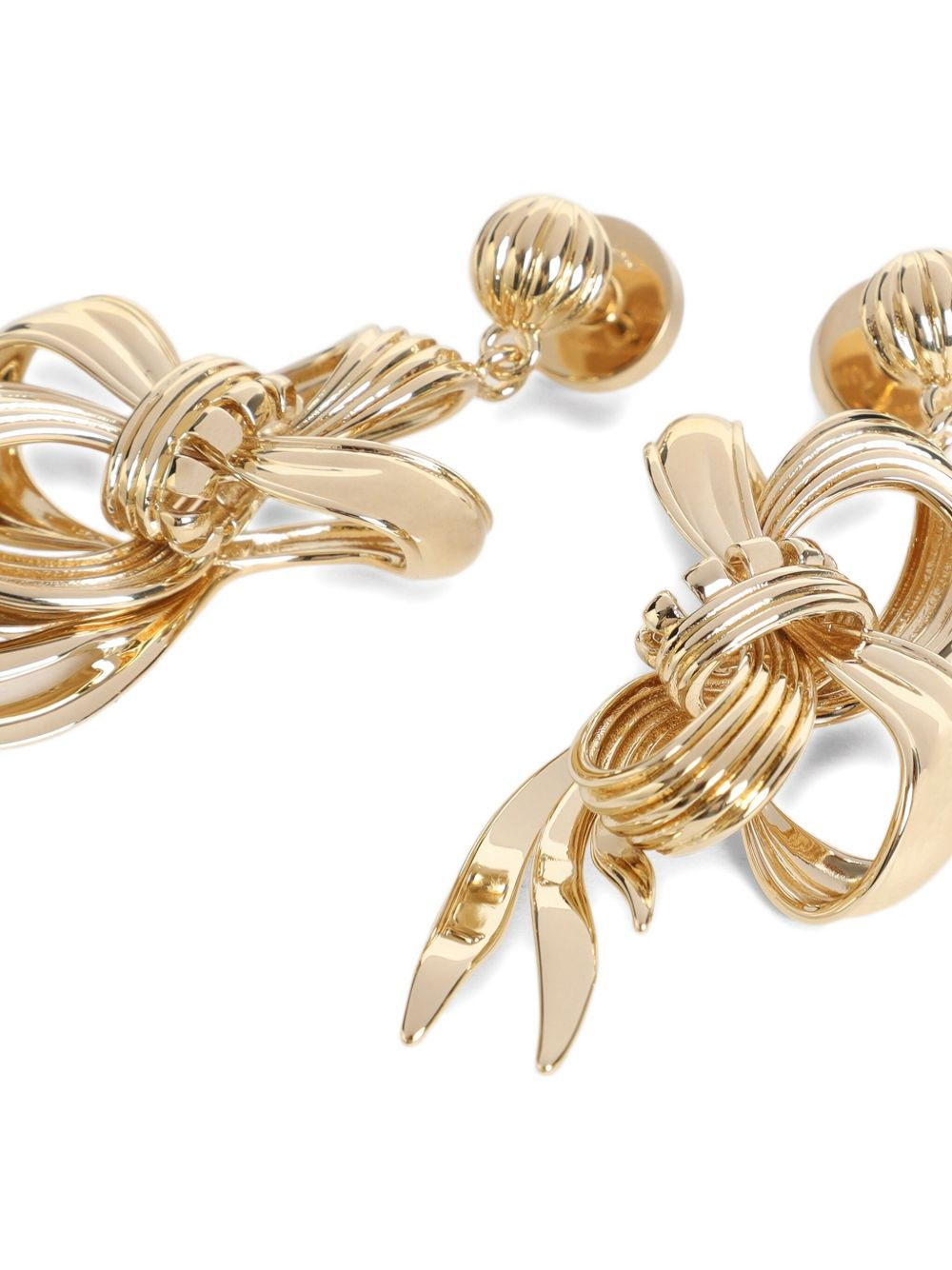 bow-shaped earrings - 4