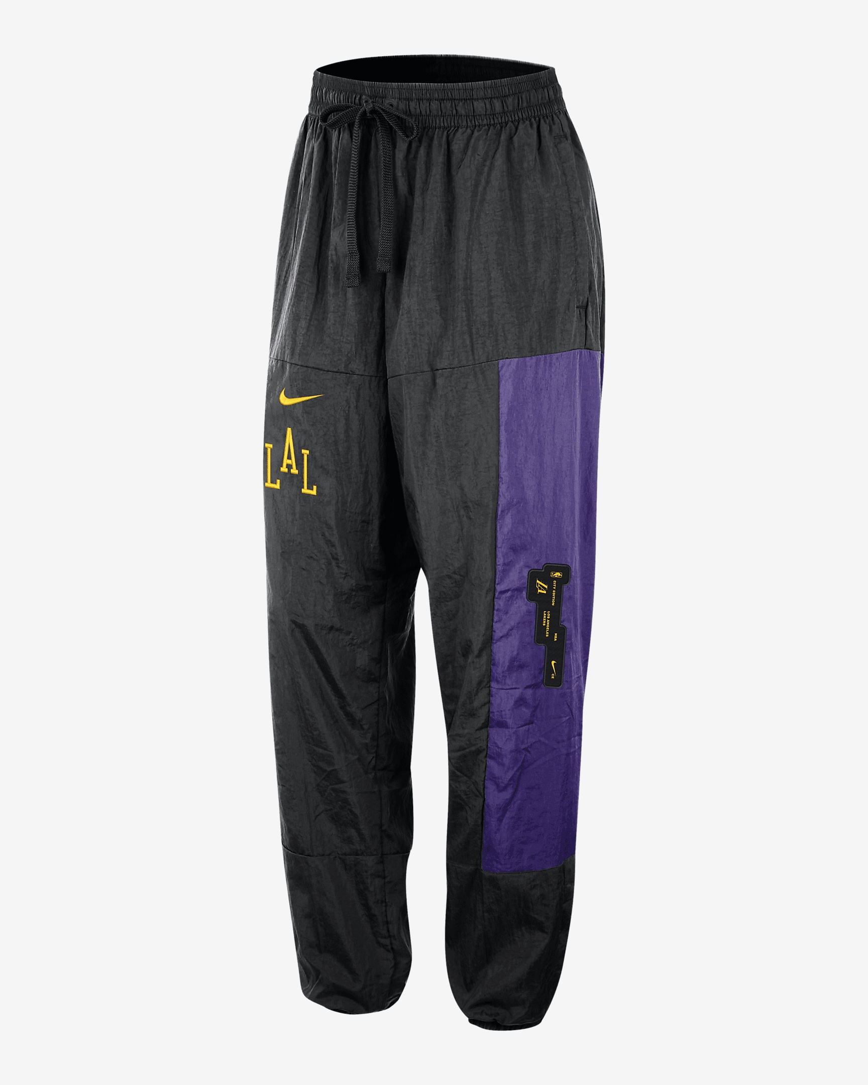 Los Angeles Lakers Starting 5 2023/24 City Edition Nike Men's NBA Courtside Pants - 1