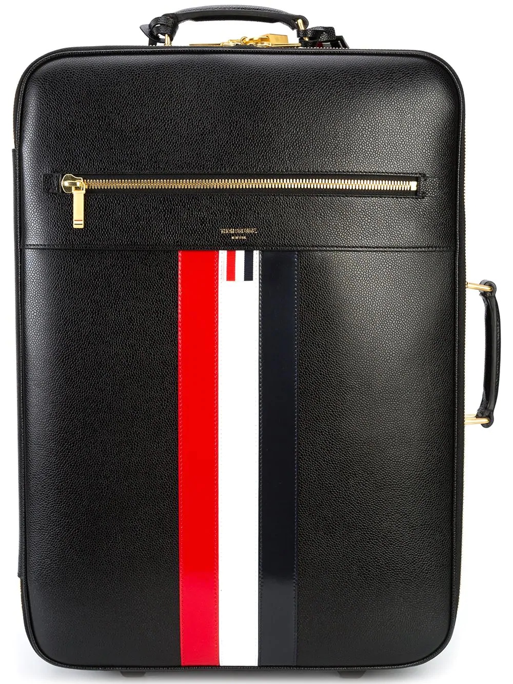 Striped Leather Check-In Soft Case - 1