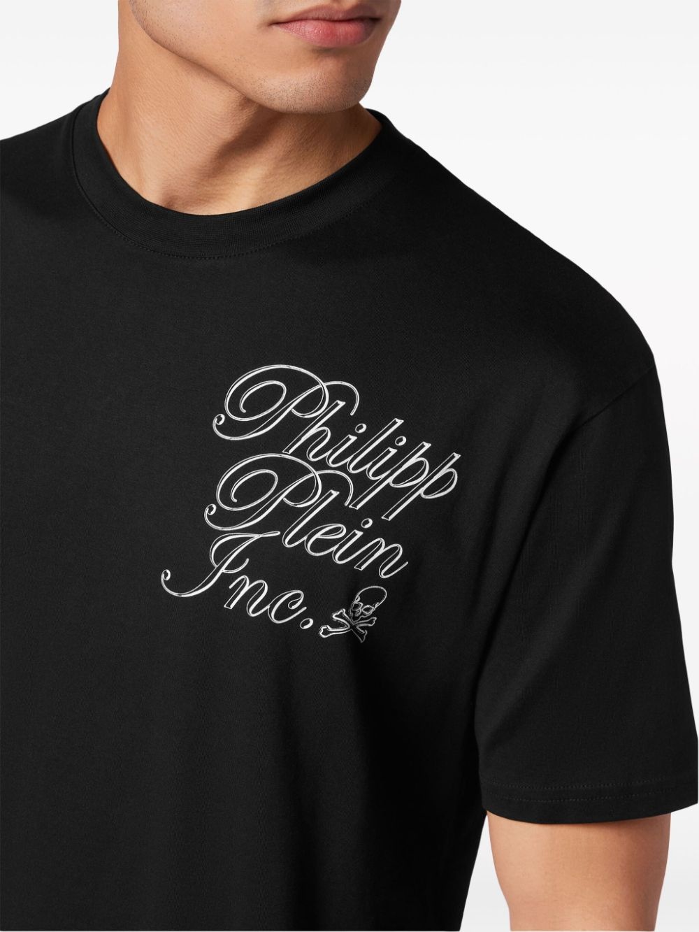 logo-print cotton T-shirt - 5