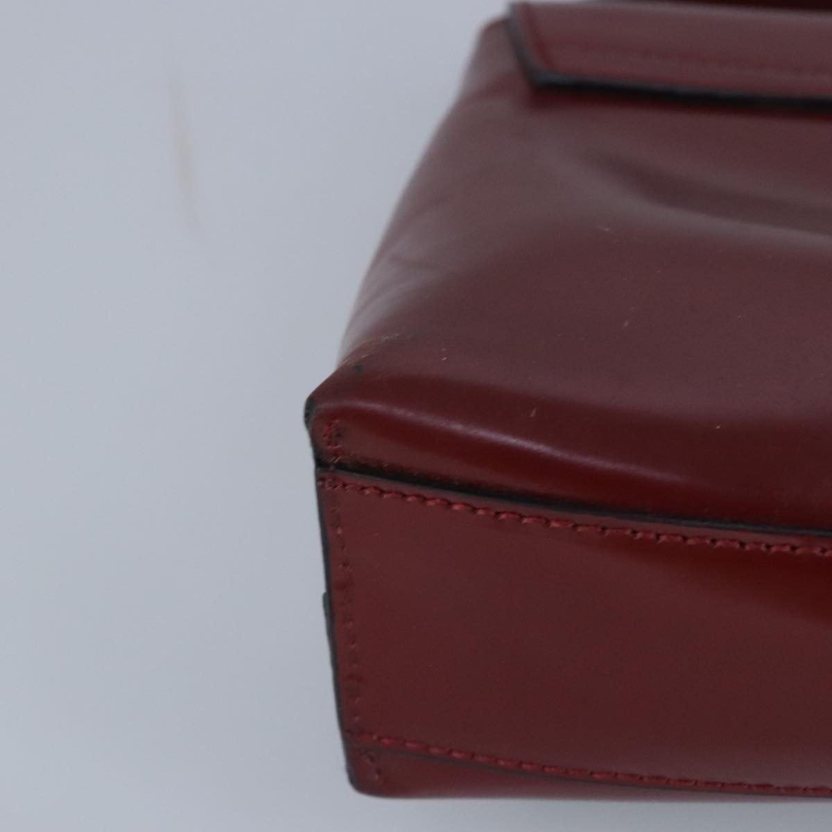 Burberry Shoulder Bag Leather Red - 15