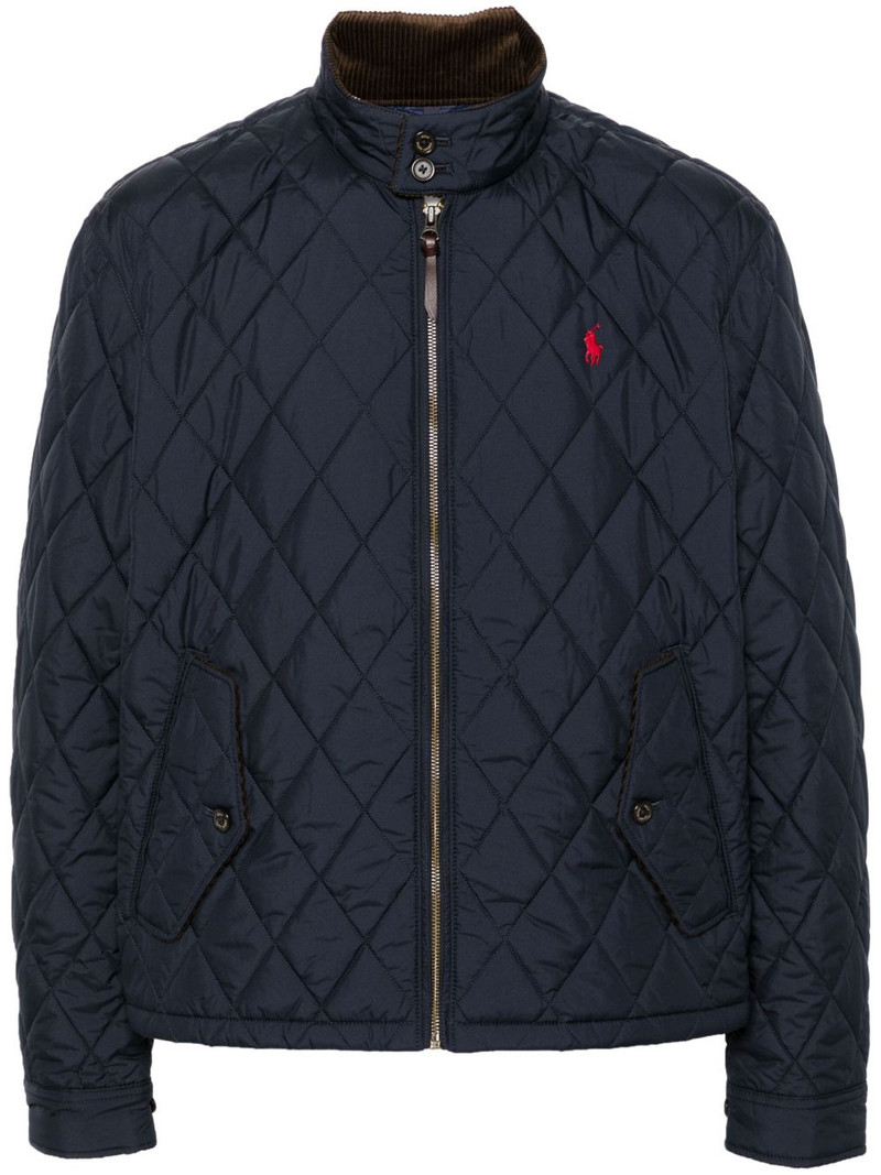 diamond-quilted jacket 1