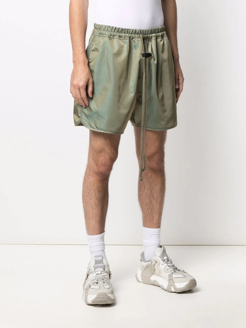 Italian twill track shorts - 3