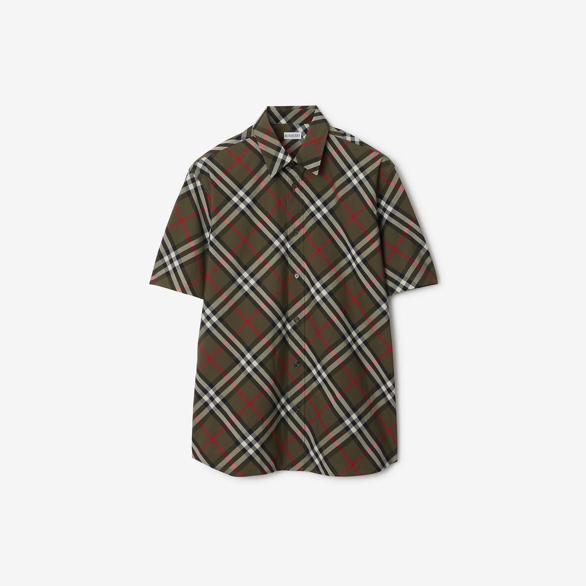Burberry Check Cotton Shirt | REVERSIBLE