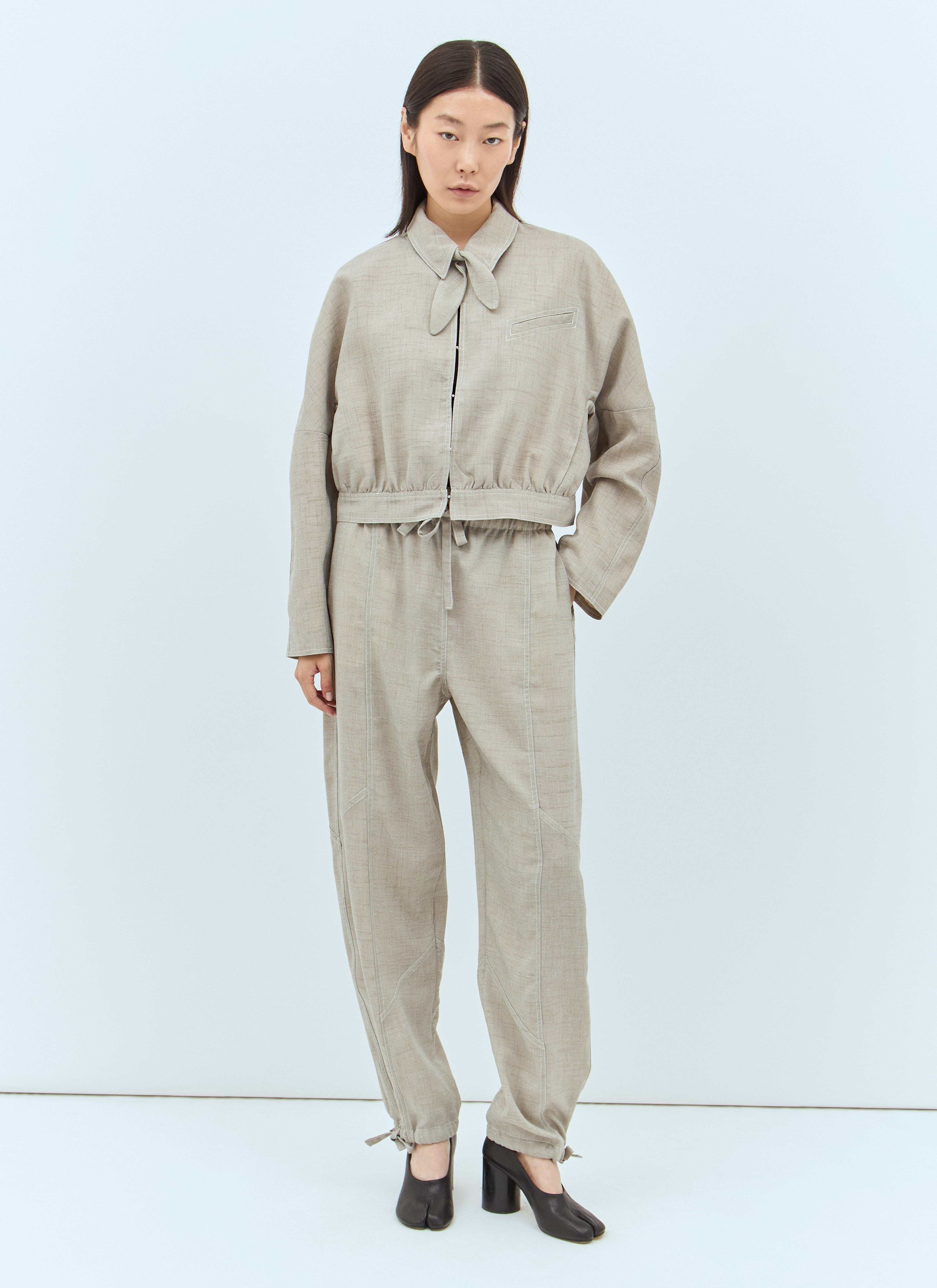 Ganni Women Melange Suiting Pants - 2