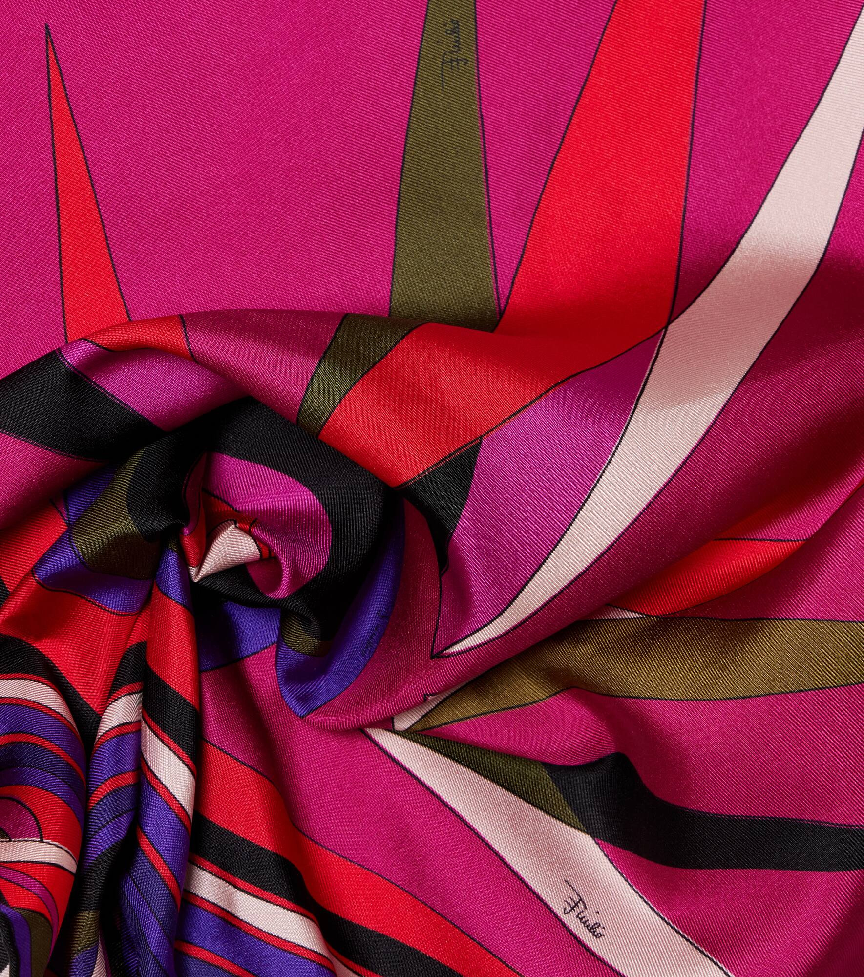Hawaii silk twill scarf - 4