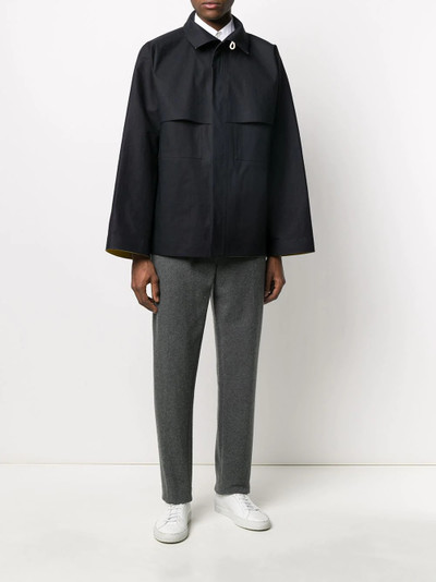 Jil Sander bonded boxy jacket outlook