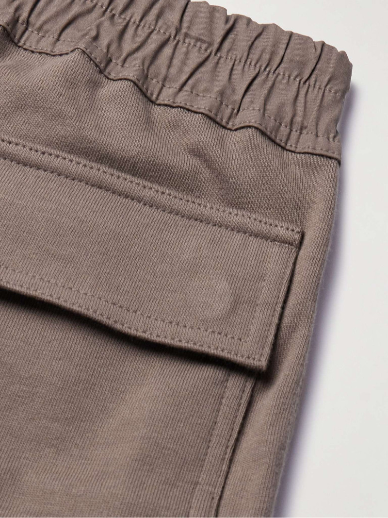 Mastodon Skinny-Fit Stretch-Cotton Jersey Drawstring Cargo Trousers 5