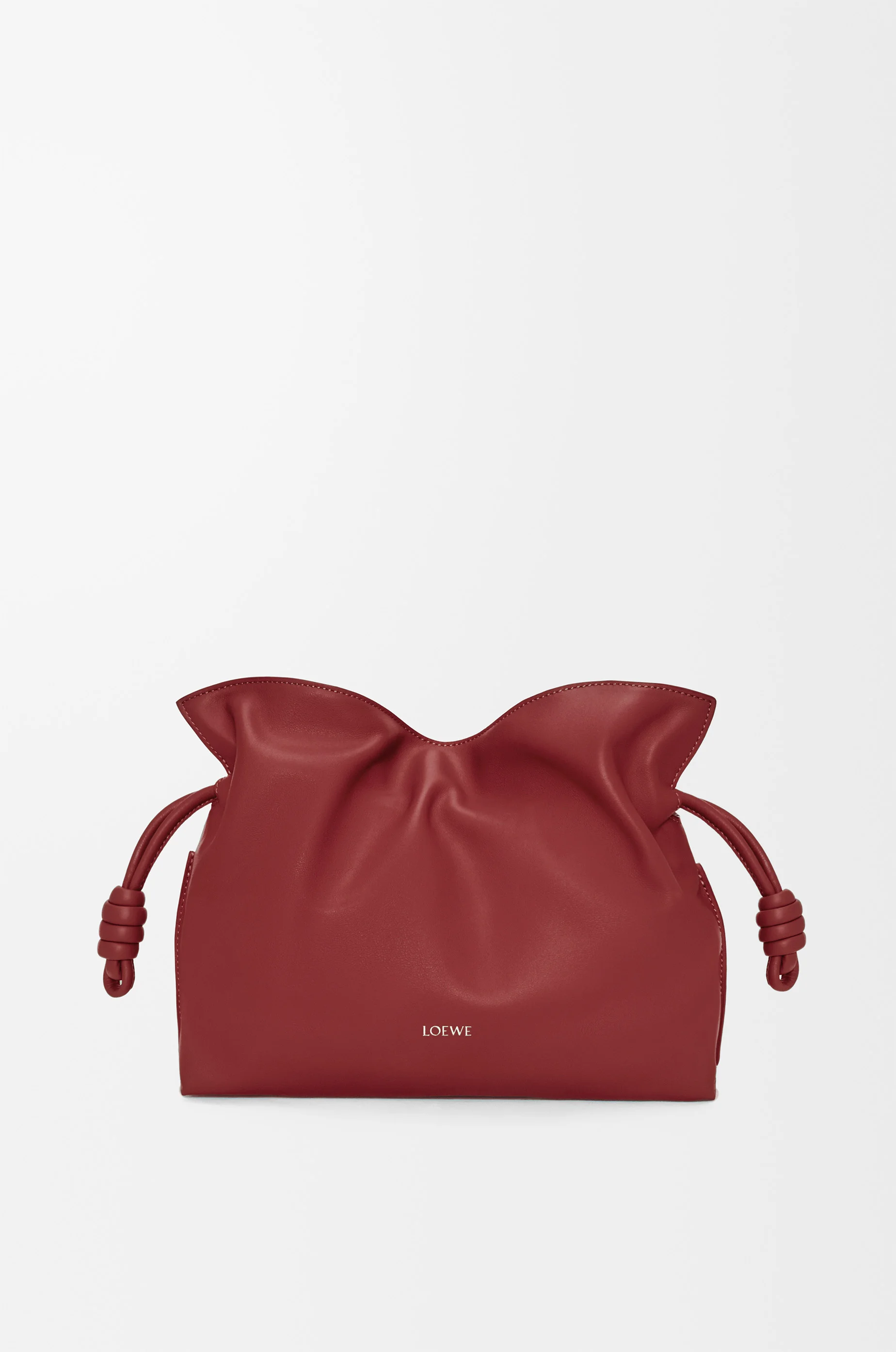 Medium Flamenco clutch in nappa calfskin - 1