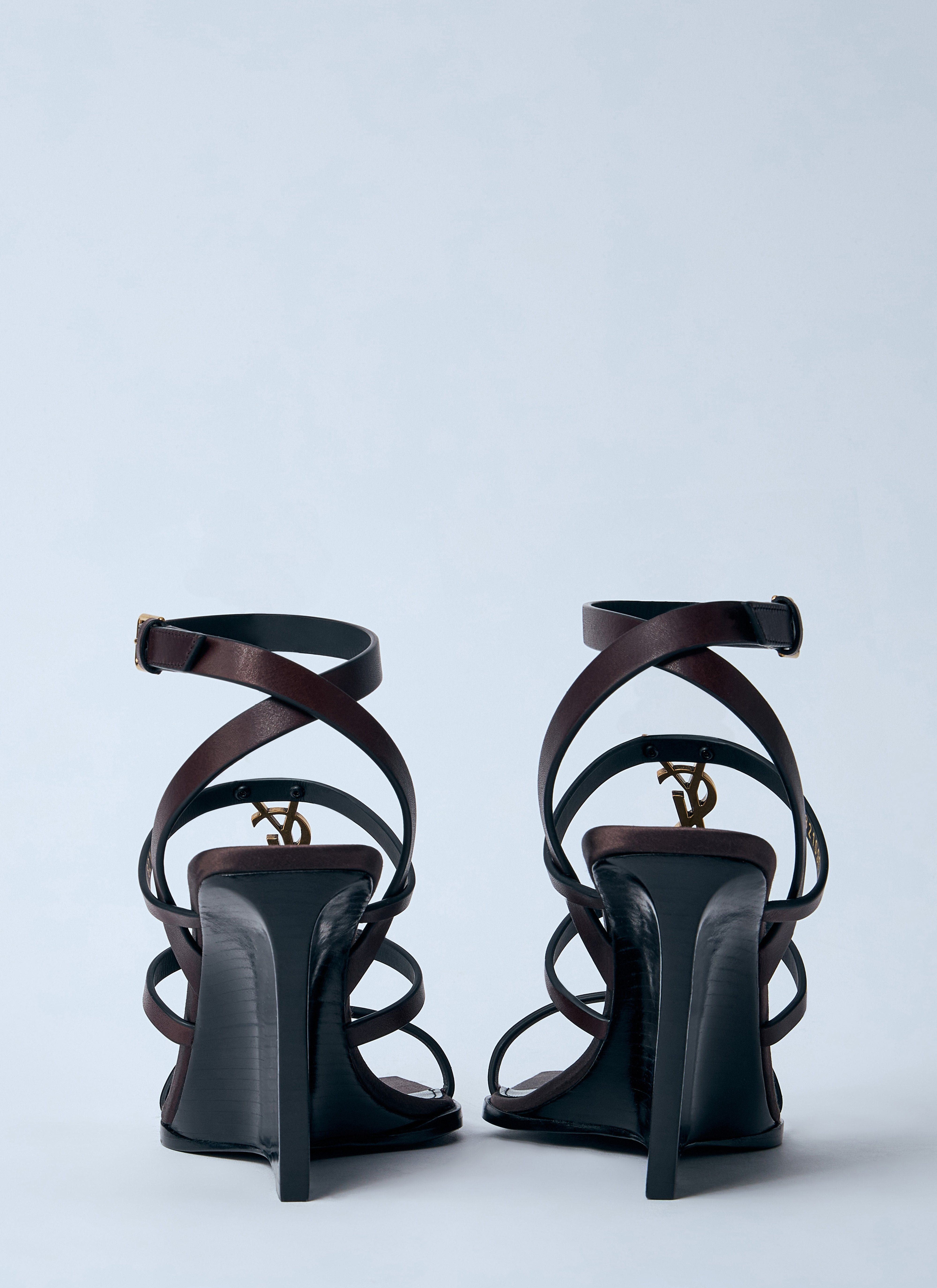 Saint Laurent Women Cassandre Wedges - 5