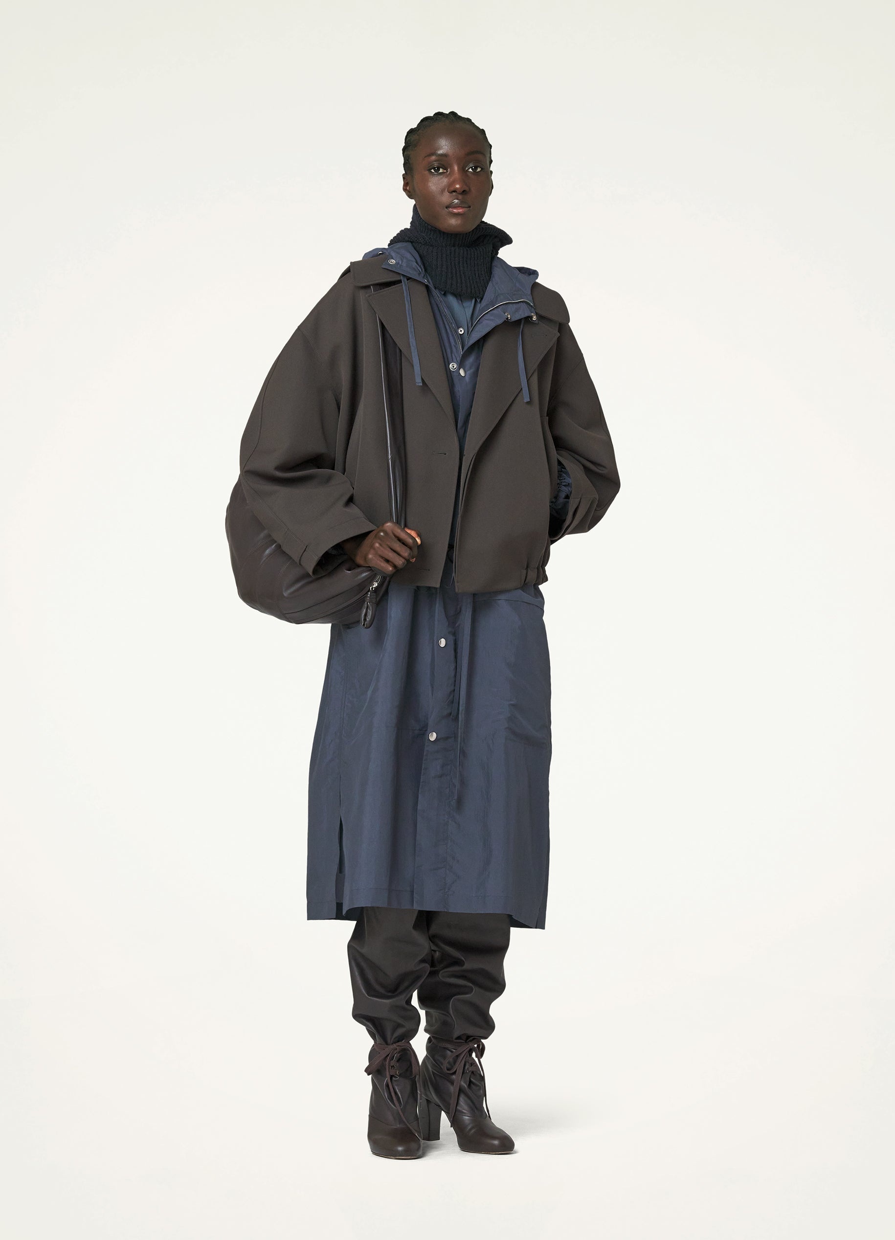 Lemaire SHORT TRENCH BLOUSON | REVERSIBLE