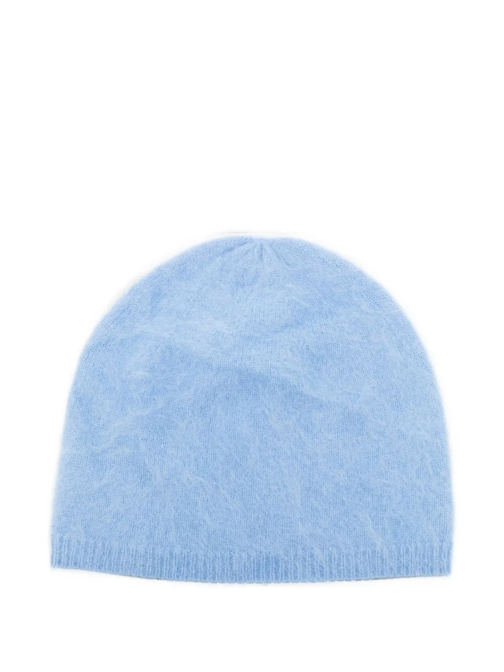 brushed-knit beanie hat - 1