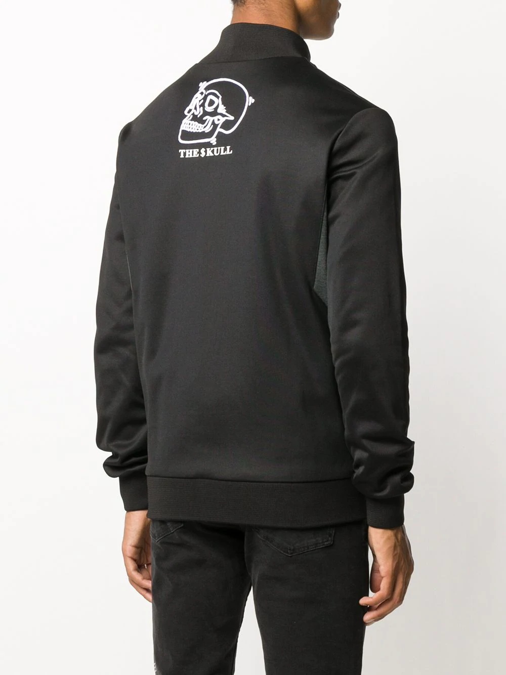 skull logo track jacket - 4