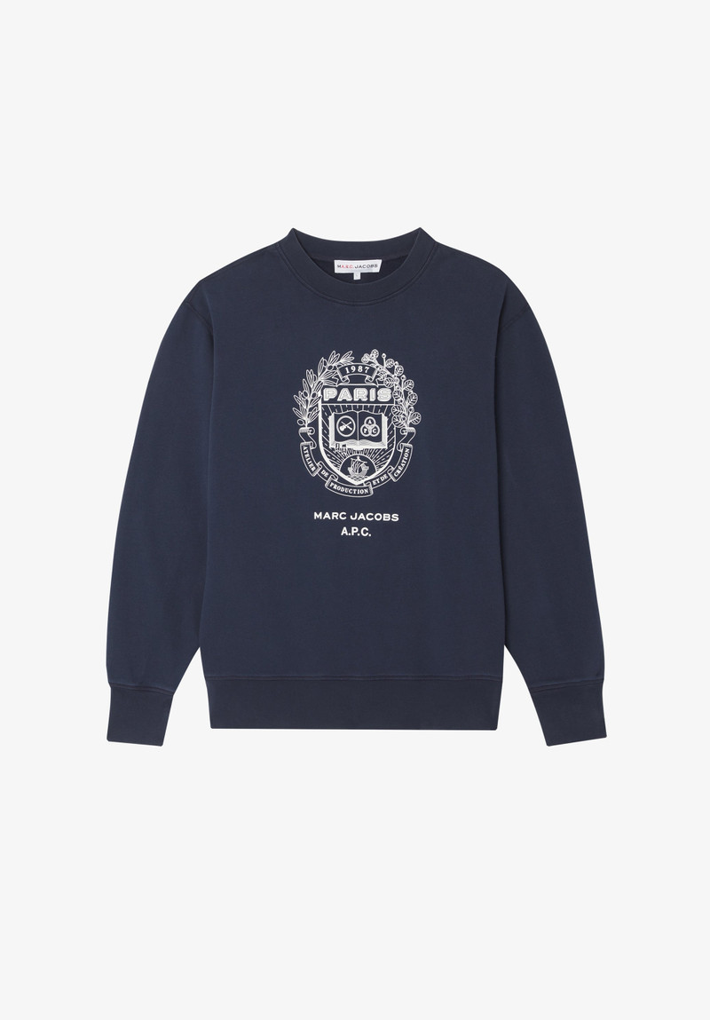 A.P.C. A.P.C. x Marc Jacobs The Paris Crew Neck Sweatshirt outlook