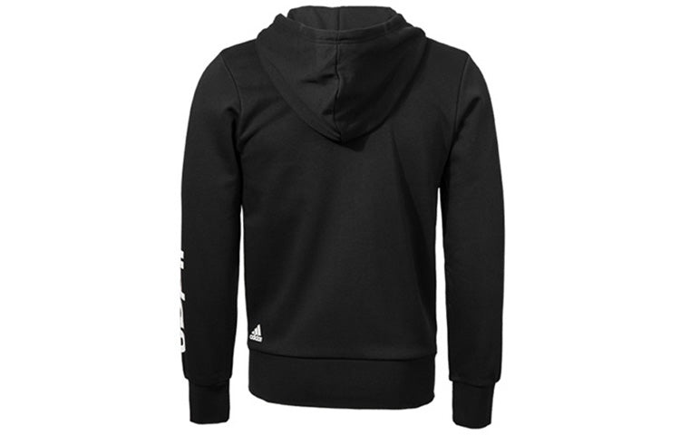 adidas Linear Hoodie 'Black' S98796 - 2