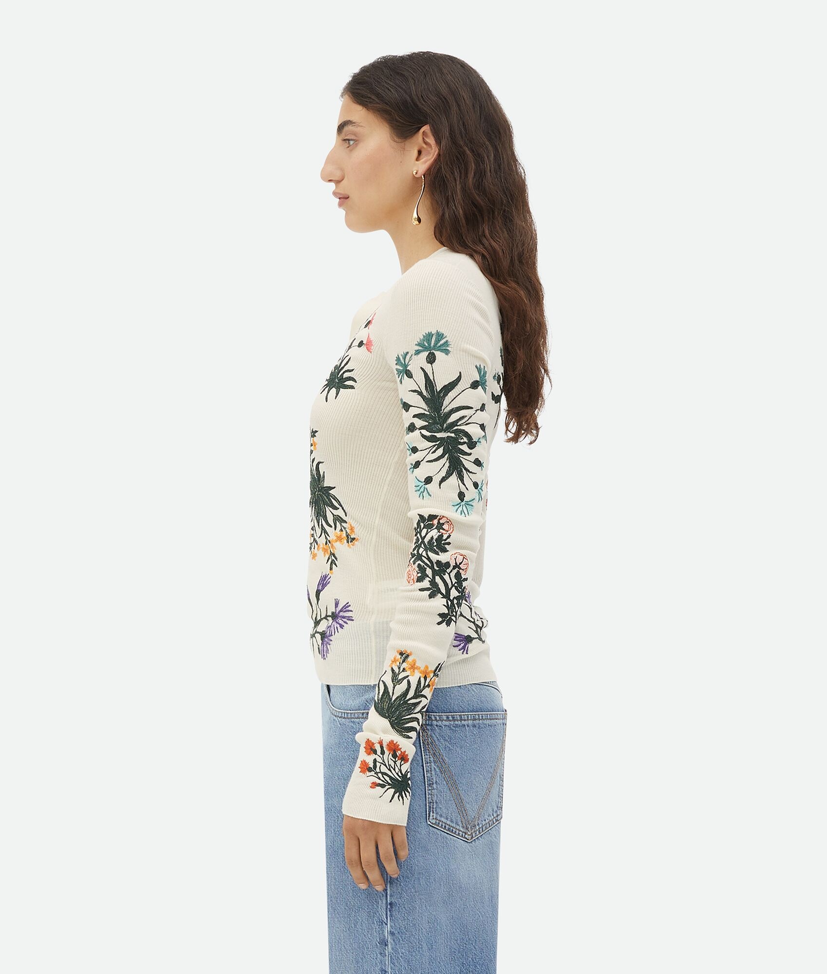 Wool Flowers Top - 2