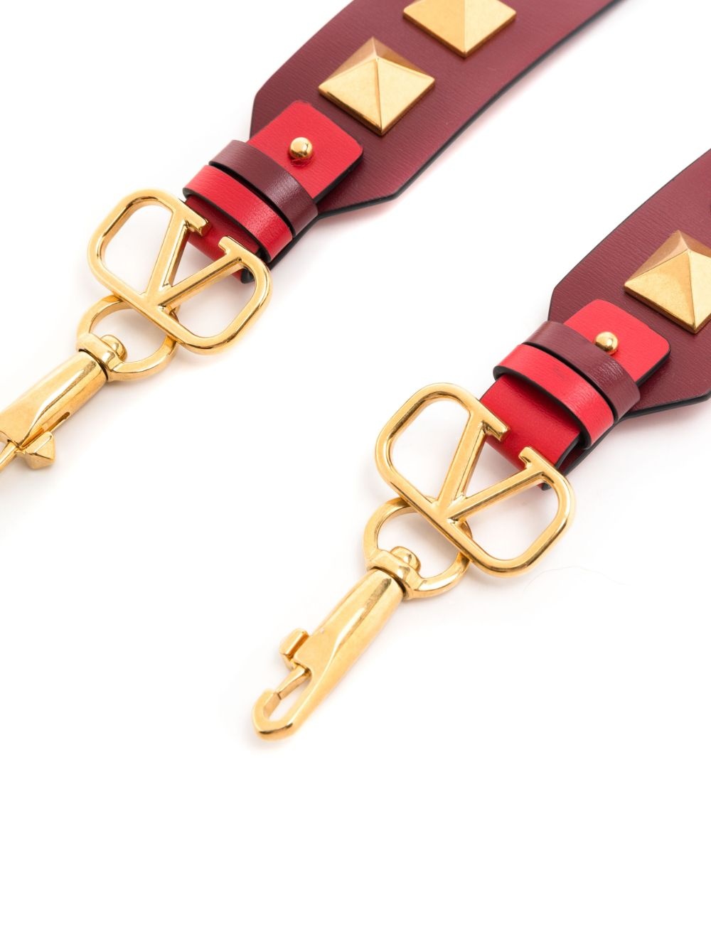 Rockstud reversible leather strap - 2