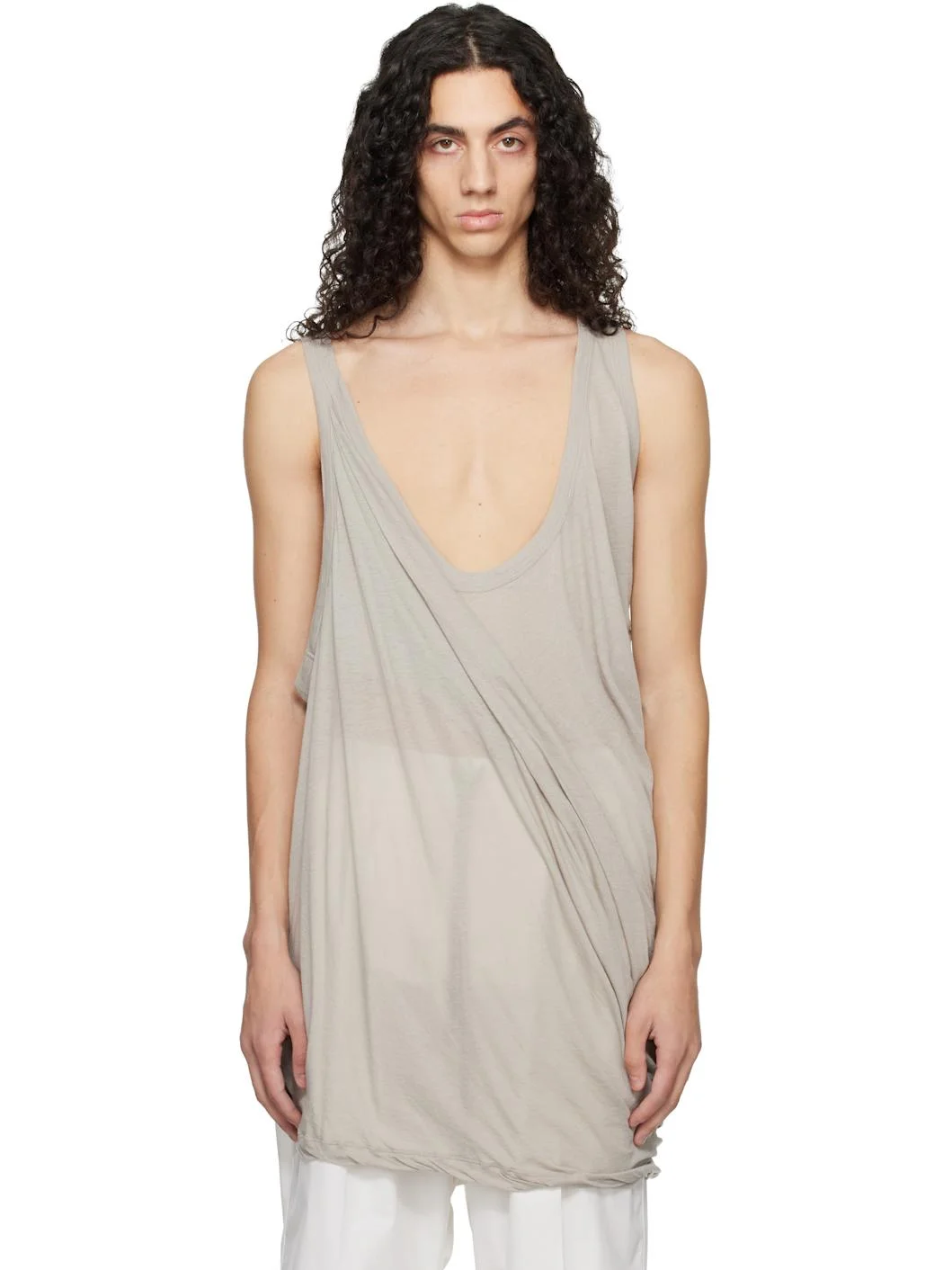 Off-White Temple Pony Tank Top - 1