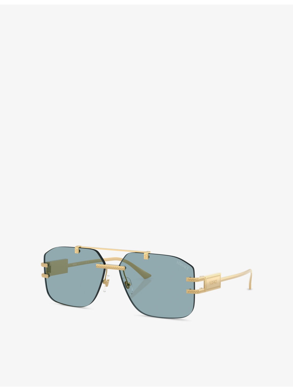 VE2275 Irregular-Frame Metal Sunglasses - 2