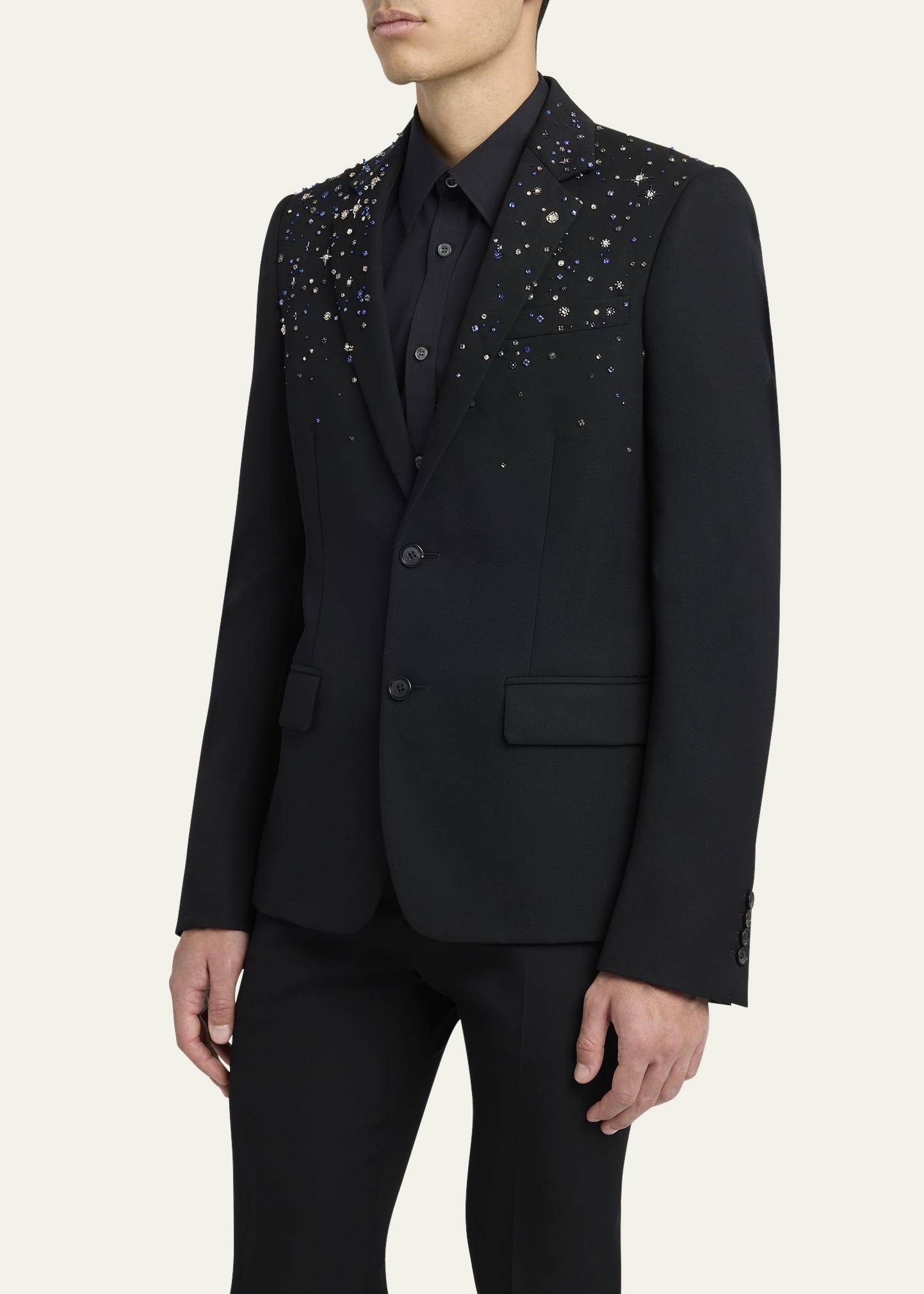 Men's Crystal Barathea Sport Coat - 4