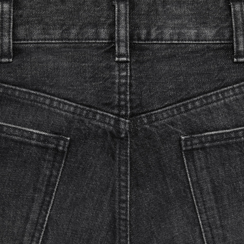 wesley jeans in black ice rinse wash denim 3