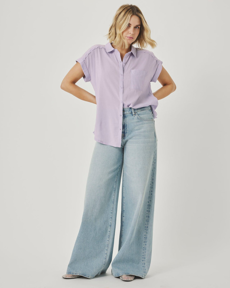 Splendid Short Sleeve Paige Shirt outlook
