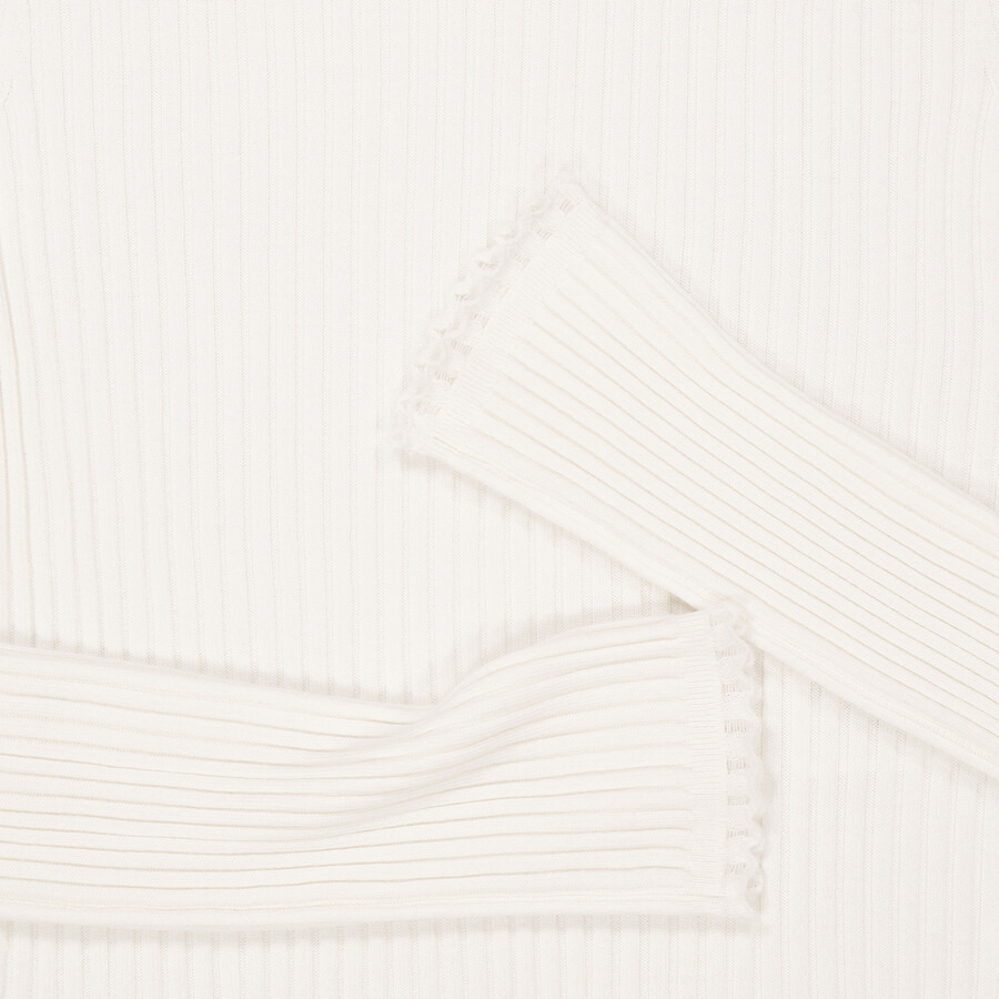 Chloe Iconic Milk Turtleneck Knitted Sweater - 7