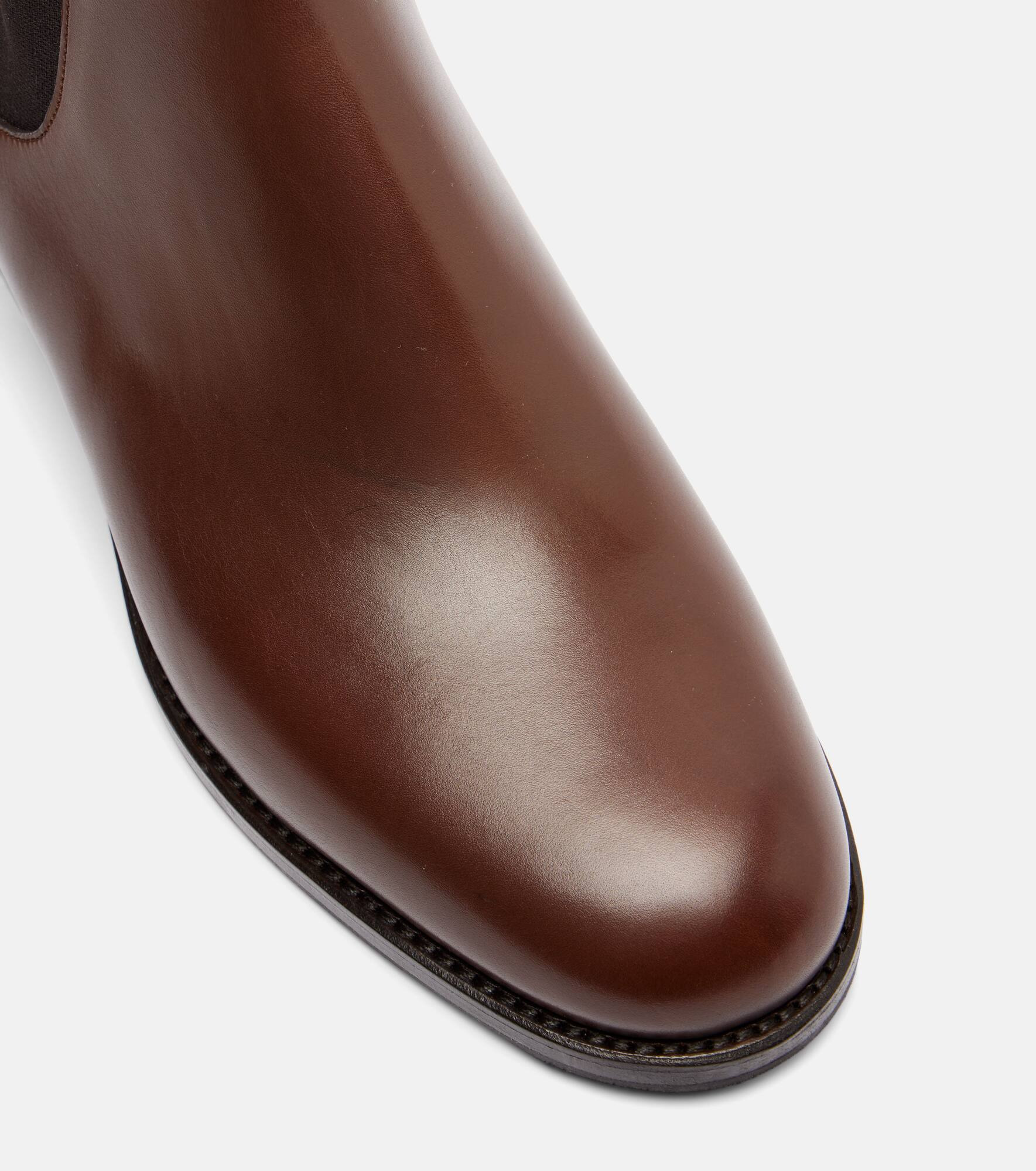 Chelsa leather Chelsea boots - 5