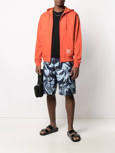 KENZO Tropic Camo cargo shorts outlook