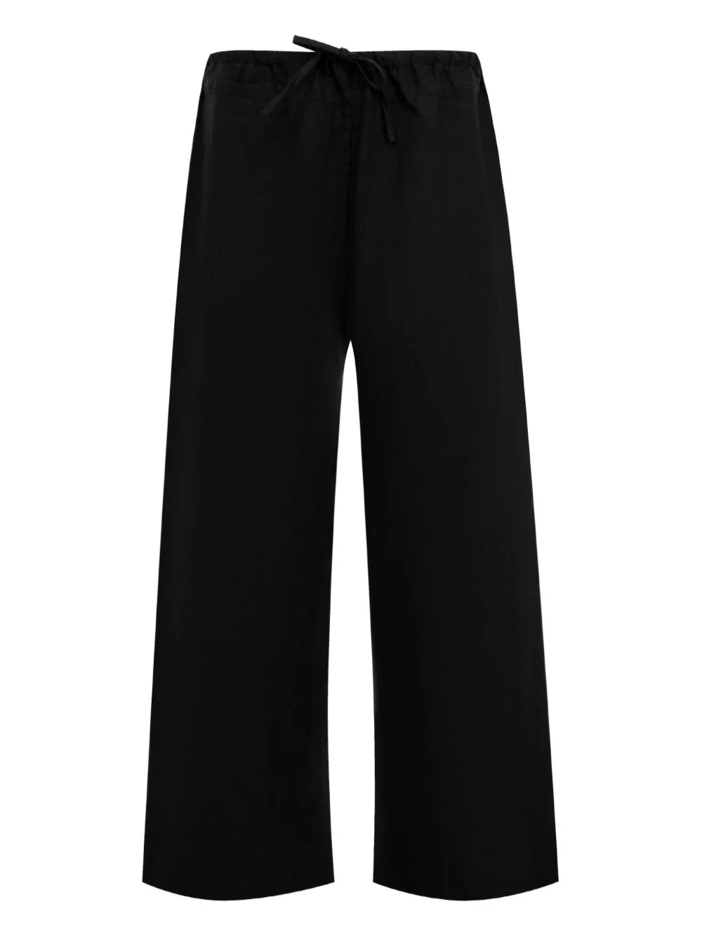 drawstring pull-on trousers - 1