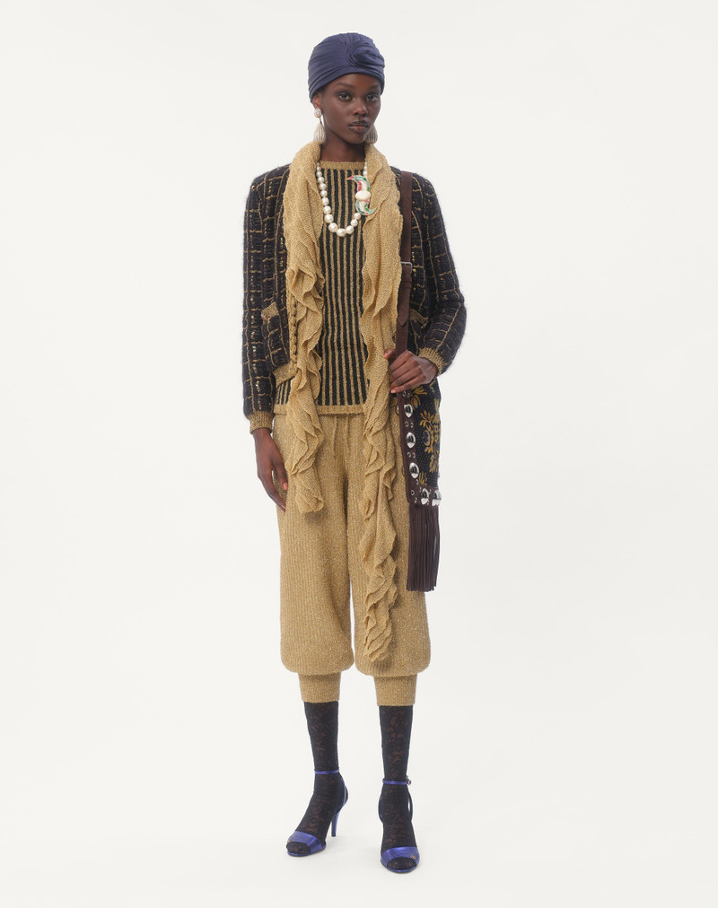 Valentino LUREX KNIT PANTS outlook