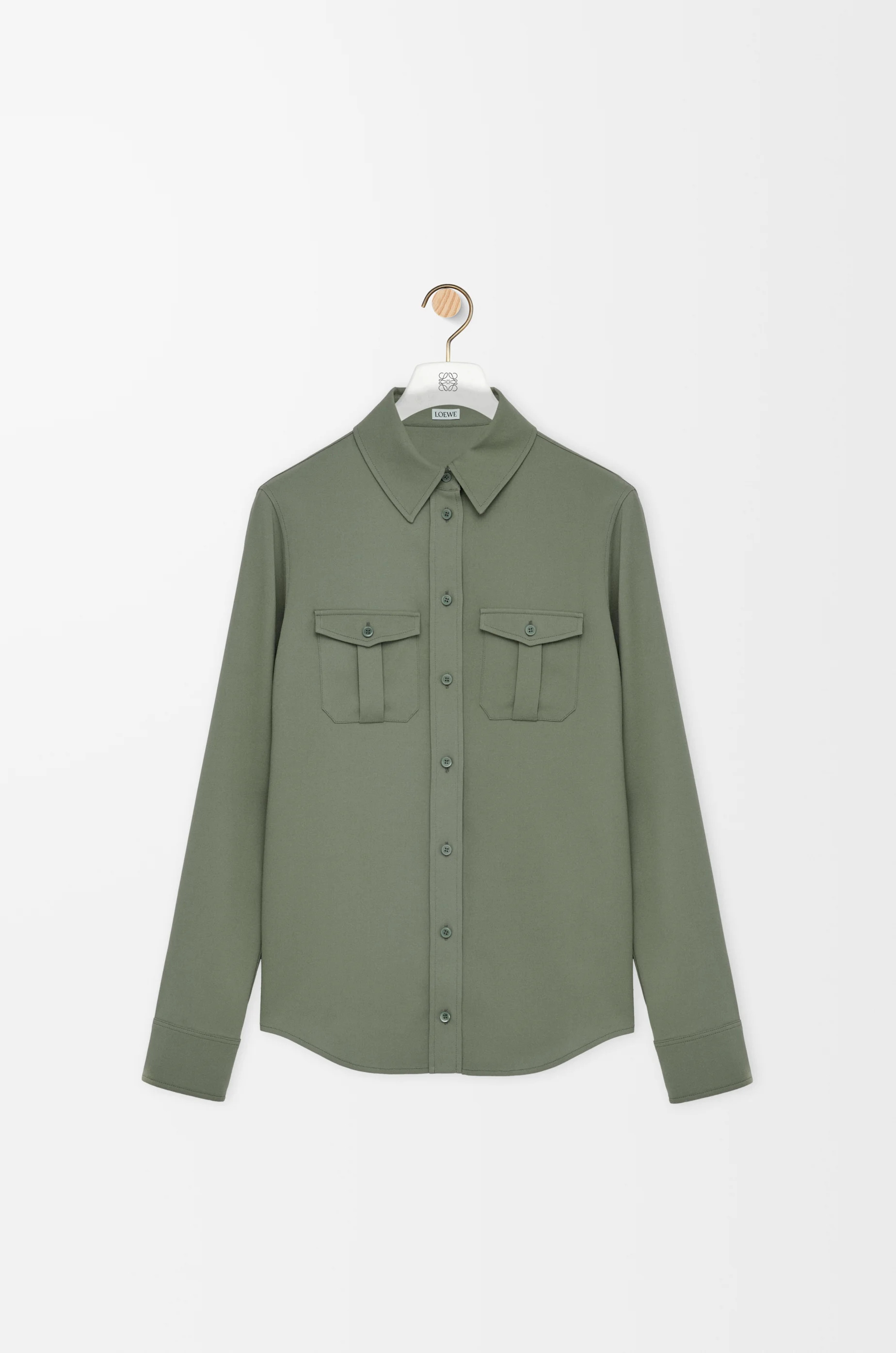 Shirt  in stretch viscose - 1
