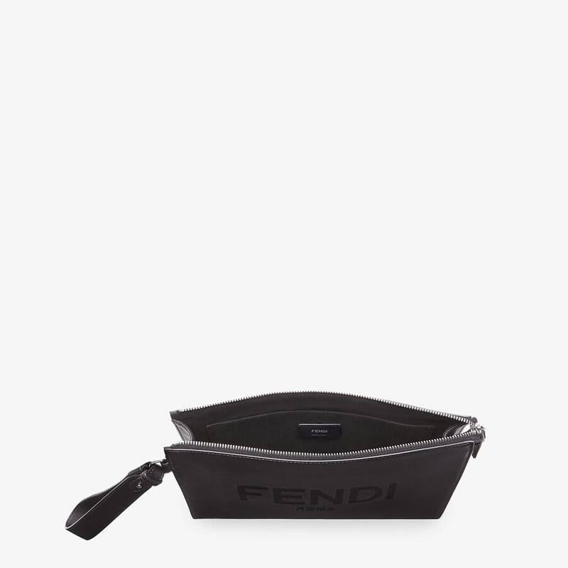 Black leather pouch 4