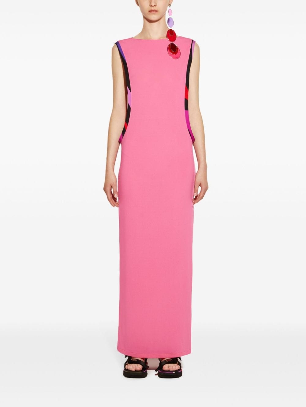 Marmo-print maxi dress - 2