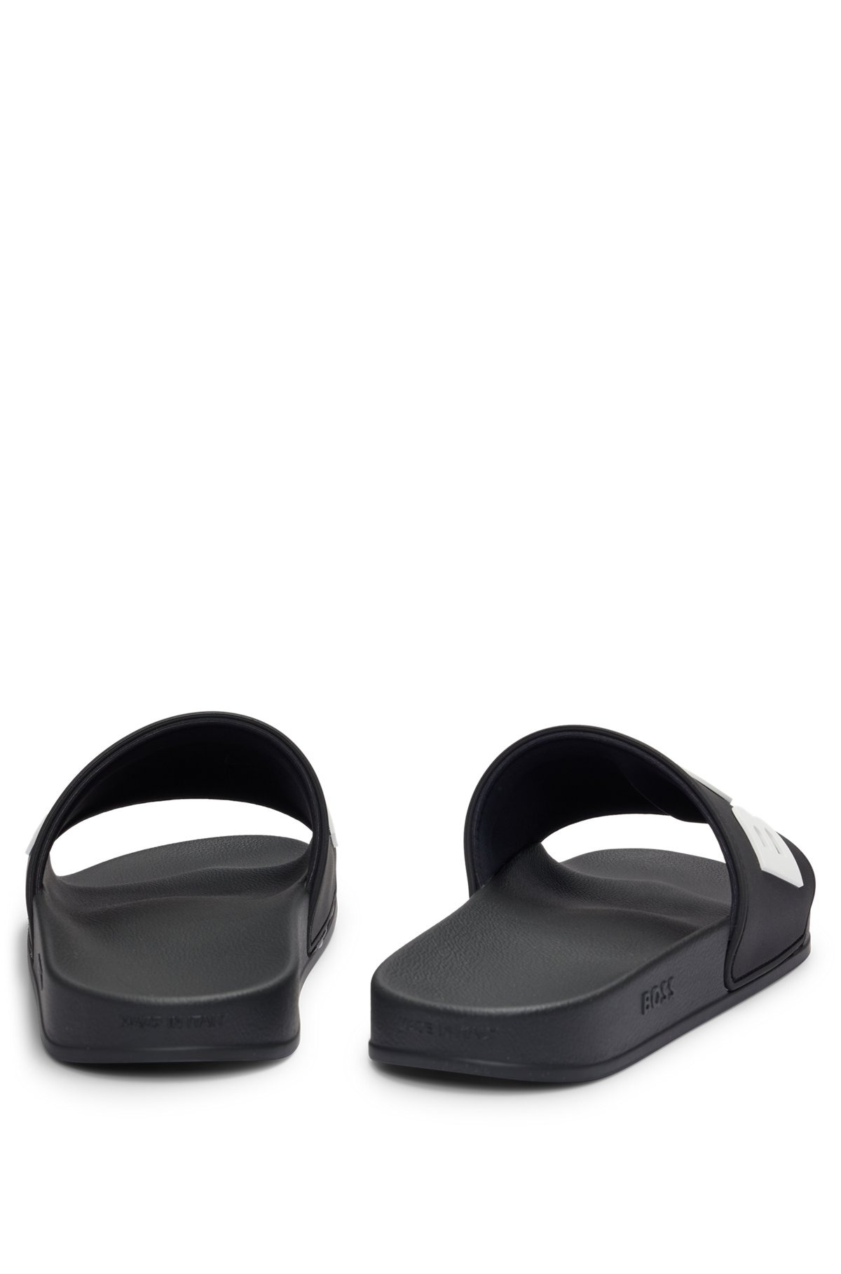 ITALIAN-MADE SLIDES WITH RAISED LOGO - 5