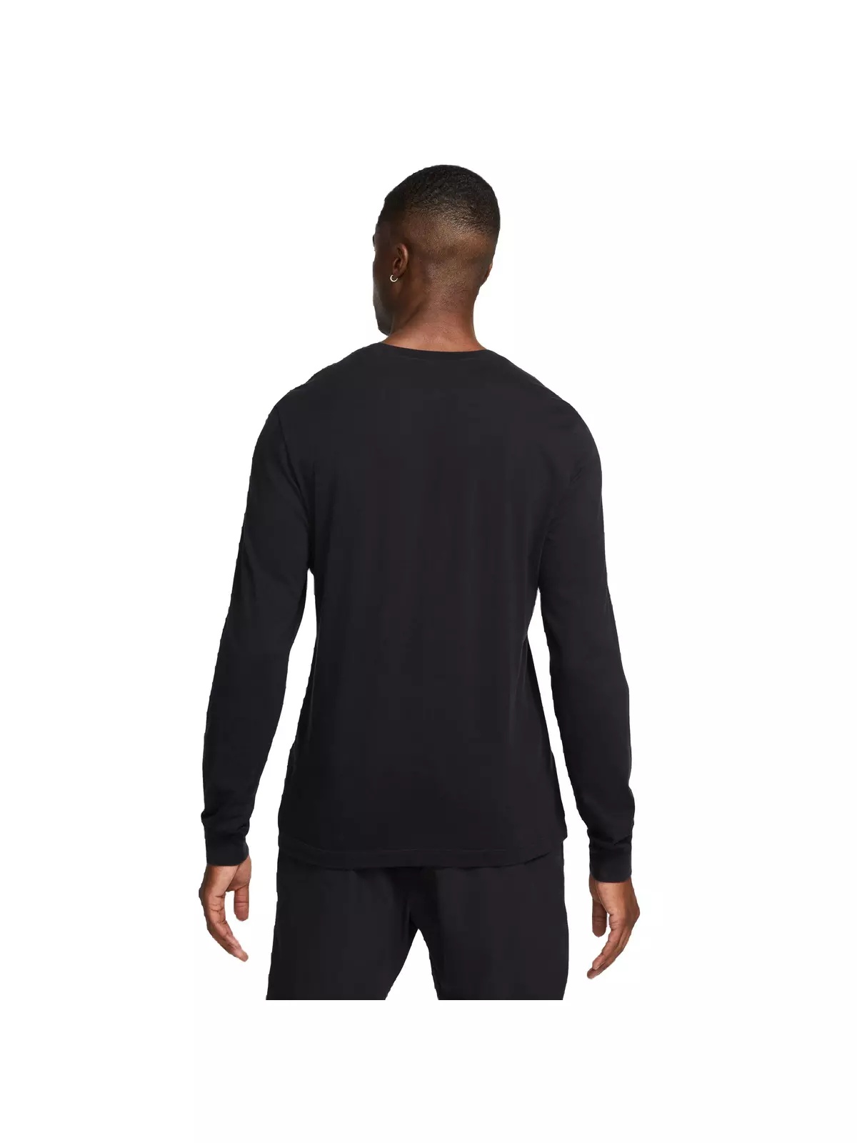 Men's Sportswear Long-Sleeve Tee-Black - 2