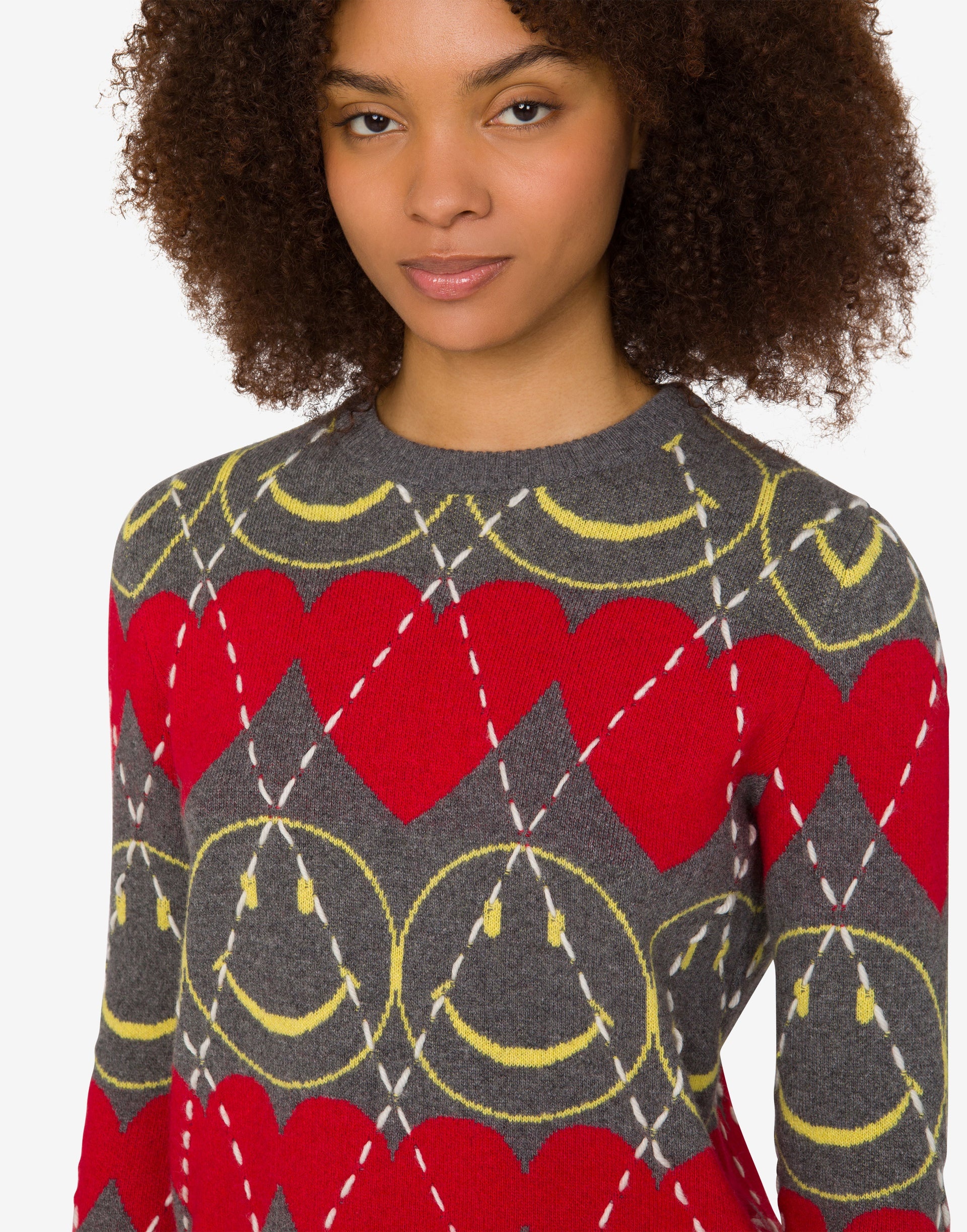 WOOL BLEND PULLOVER SMILEY® - 4