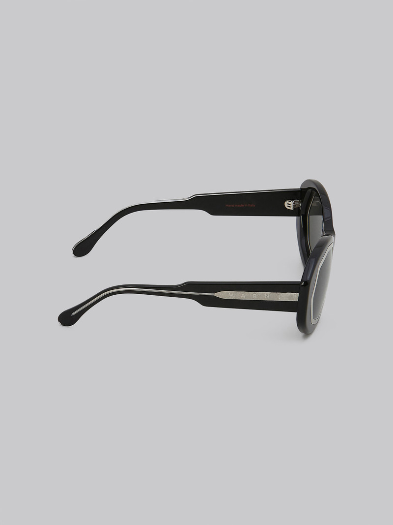 BLACK MOUNT BRUMO ACETATE SUNGLASSES 3