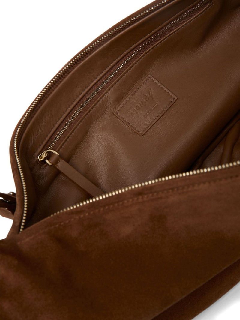 crescent suede shoulder bag 4