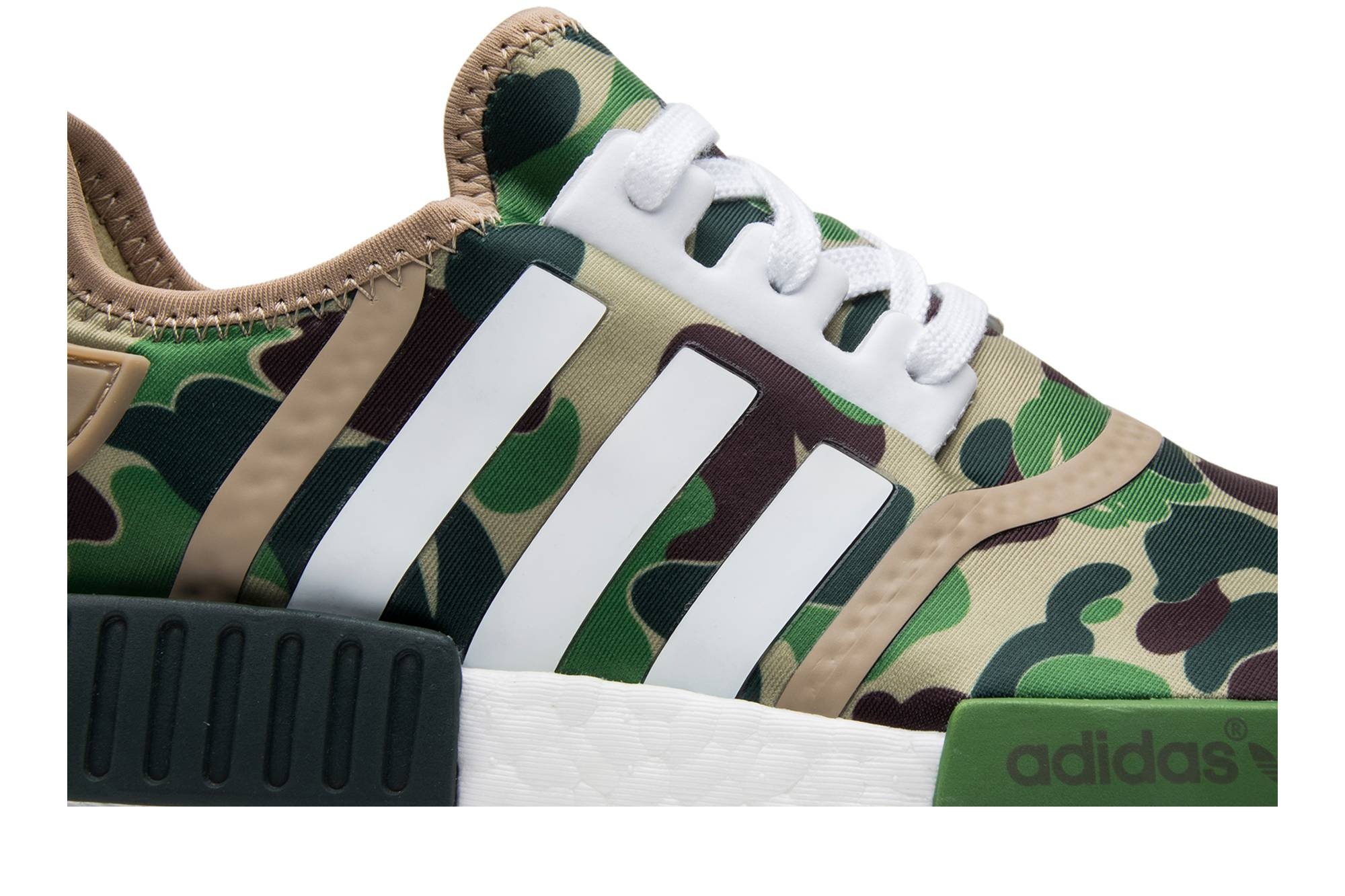 A Bathing Ape x NMD_R1 'Olive Camo' - 2
