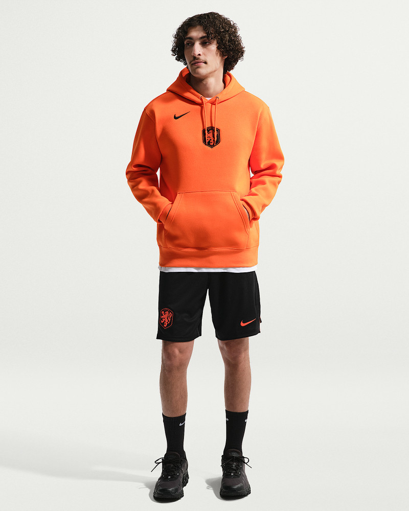 Netherlands Club Men's Nike Soccer Pullover Hoodie 4