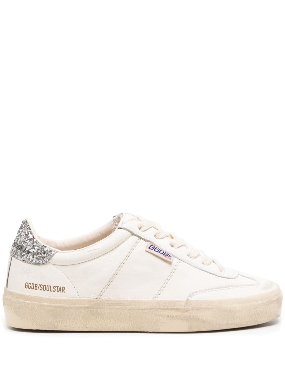 Soul Star distressed glittered sneakers - 1