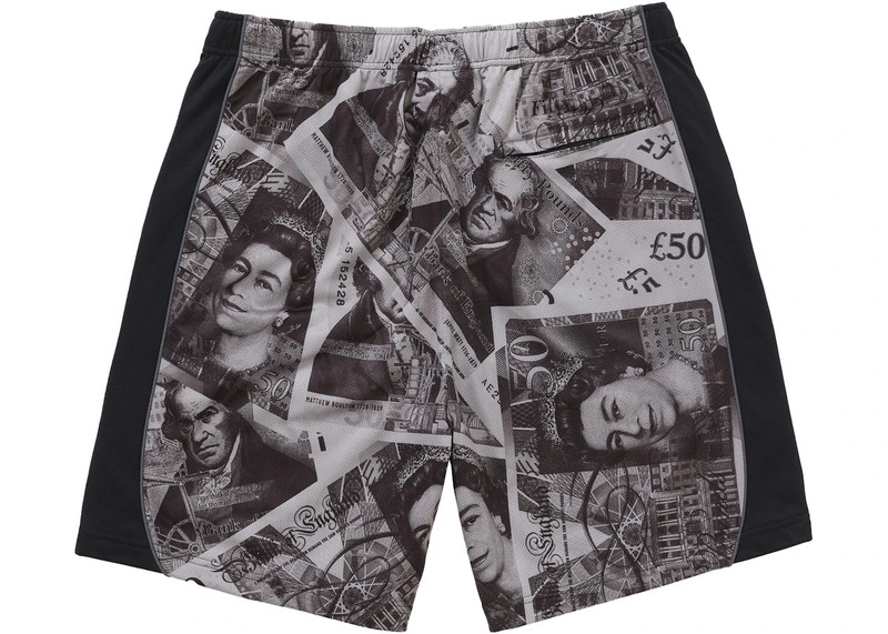 Supreme Supreme Pounds Soccer Short Black outlook