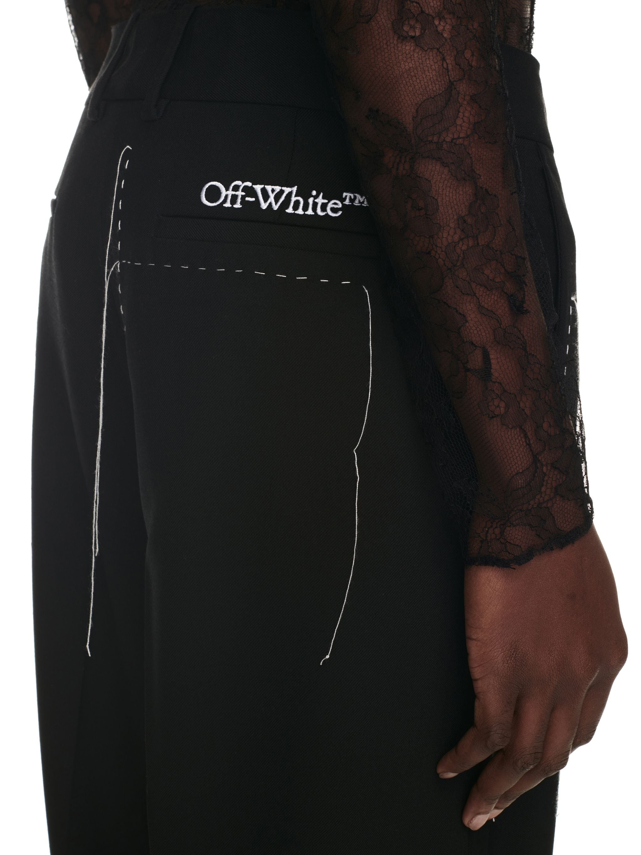 Wo Blend Stitching Over Pant - 5
