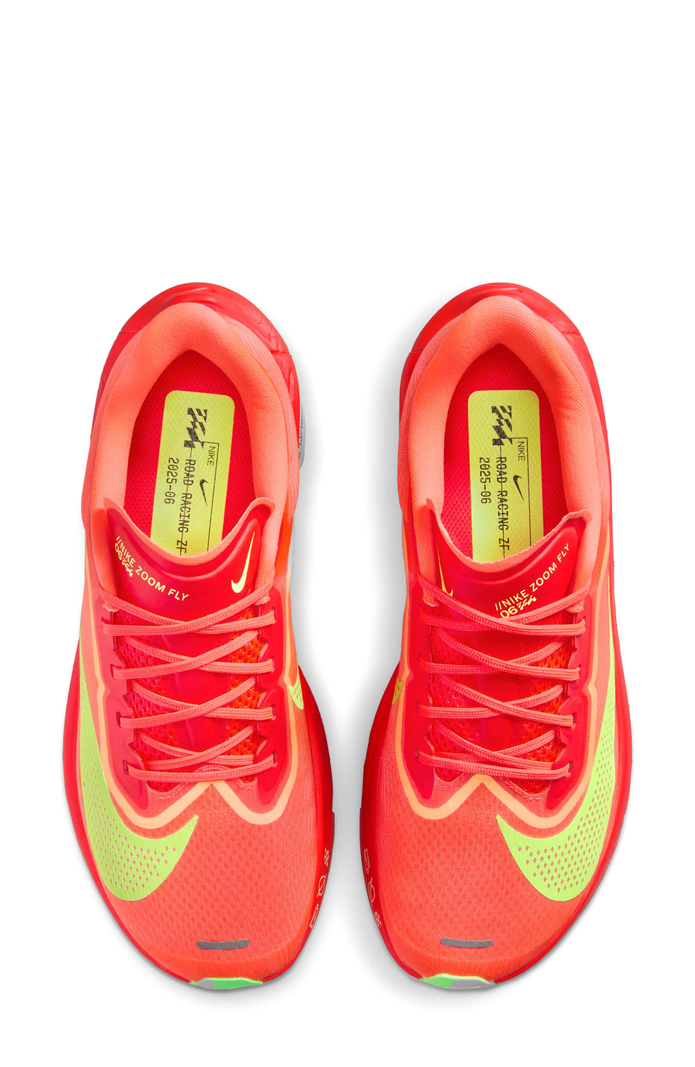 Nike Zoom Fly 6 Running Shoe in Crimson/Lime/Mint/Purple at Nordstrom - 3