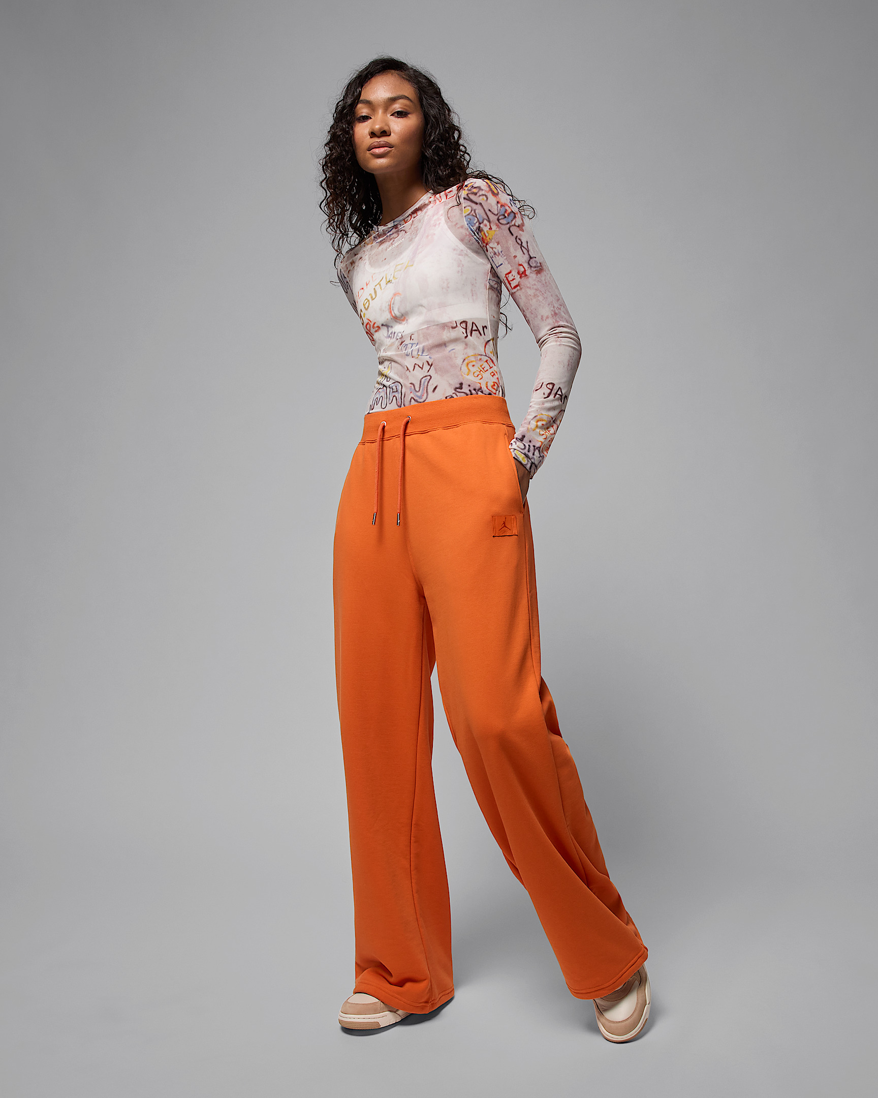 Jordan Flight Fleece Women's French Terry Open-Hem Pants - 5