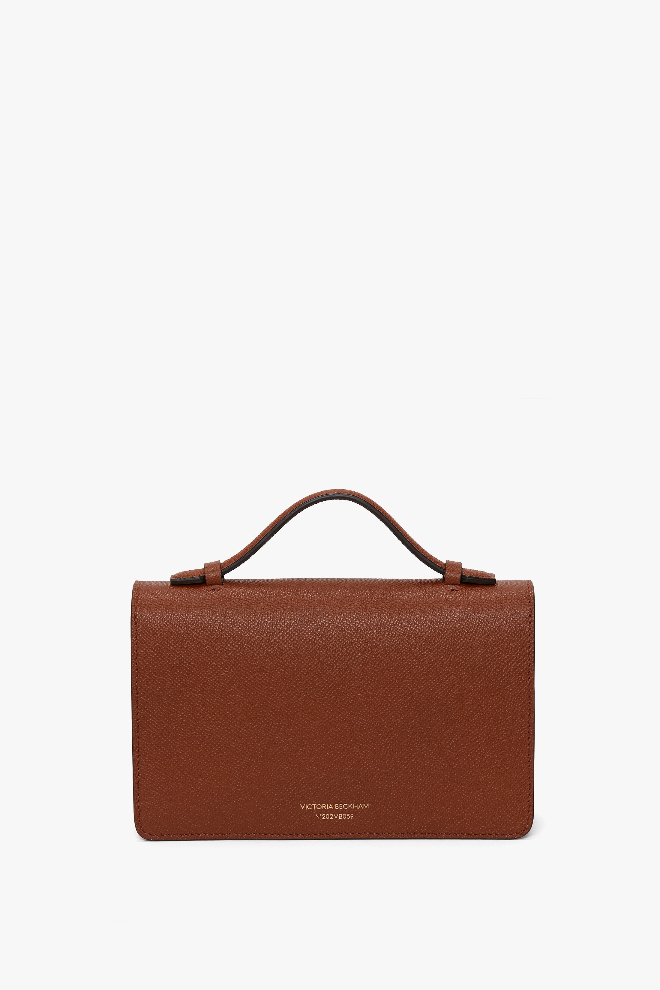 Exclusive Mini Dorian Bag In Tan Grained Leather - 3