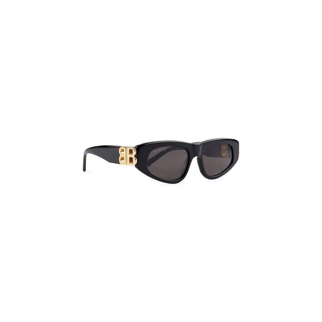 Dynasty D-frame Sunglasses in Black - 2