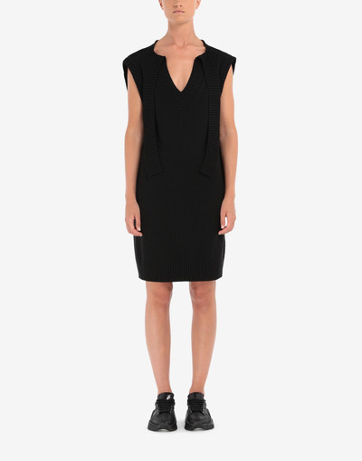 MM6 Maison Margiela Loose rib knit dress outlook